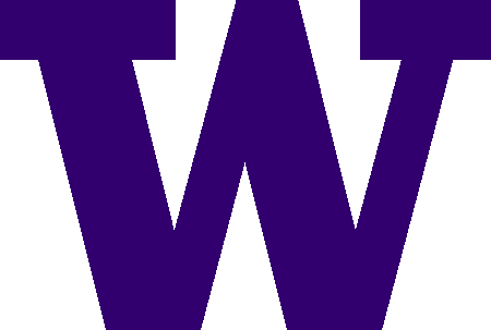 A large, bold, purple capital letter W on a white background.