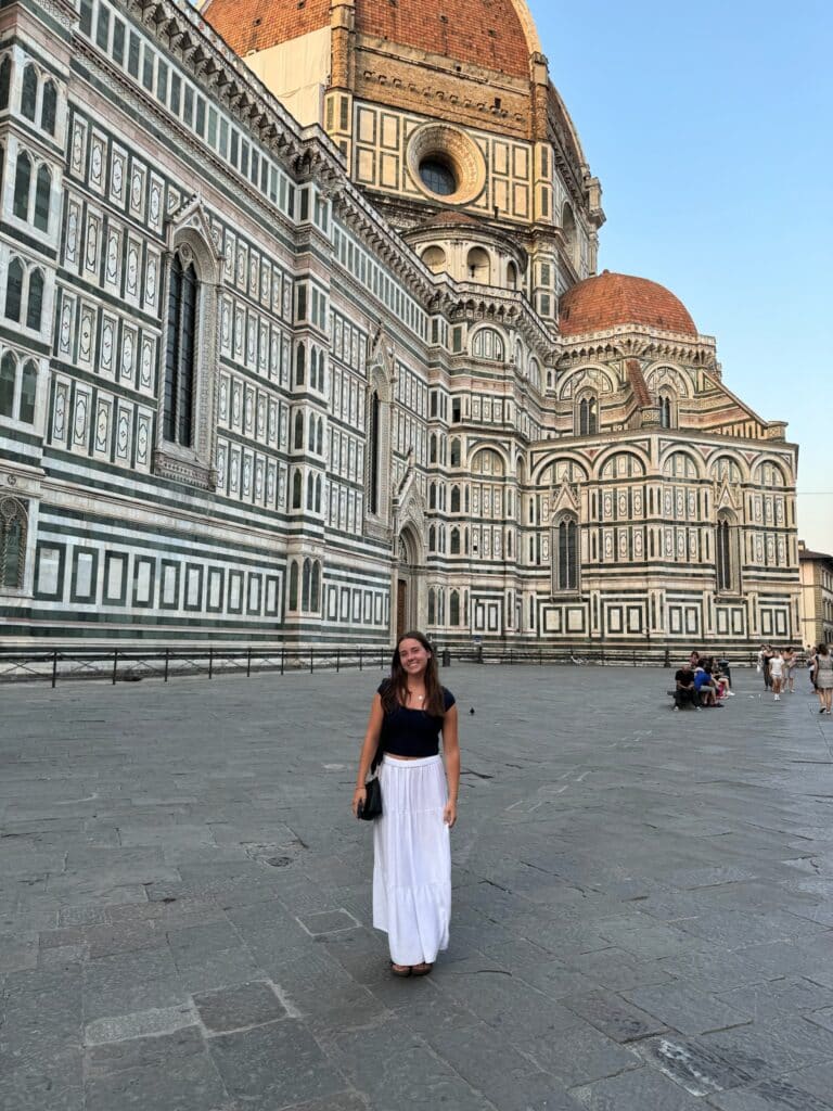 grace reuschlein in florence 