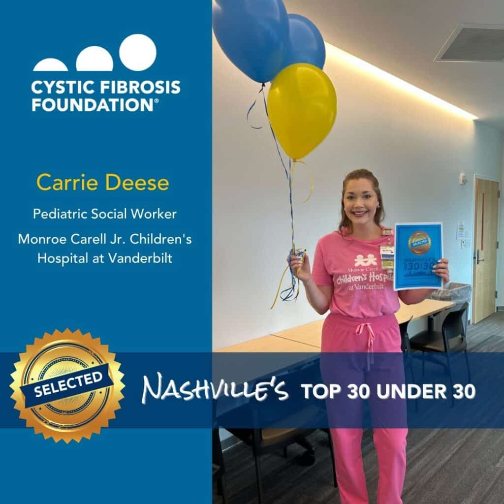 Carrie Deese 30 Under 30 award