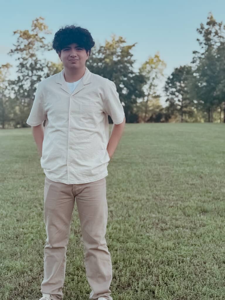 Honor Student Evan Baker