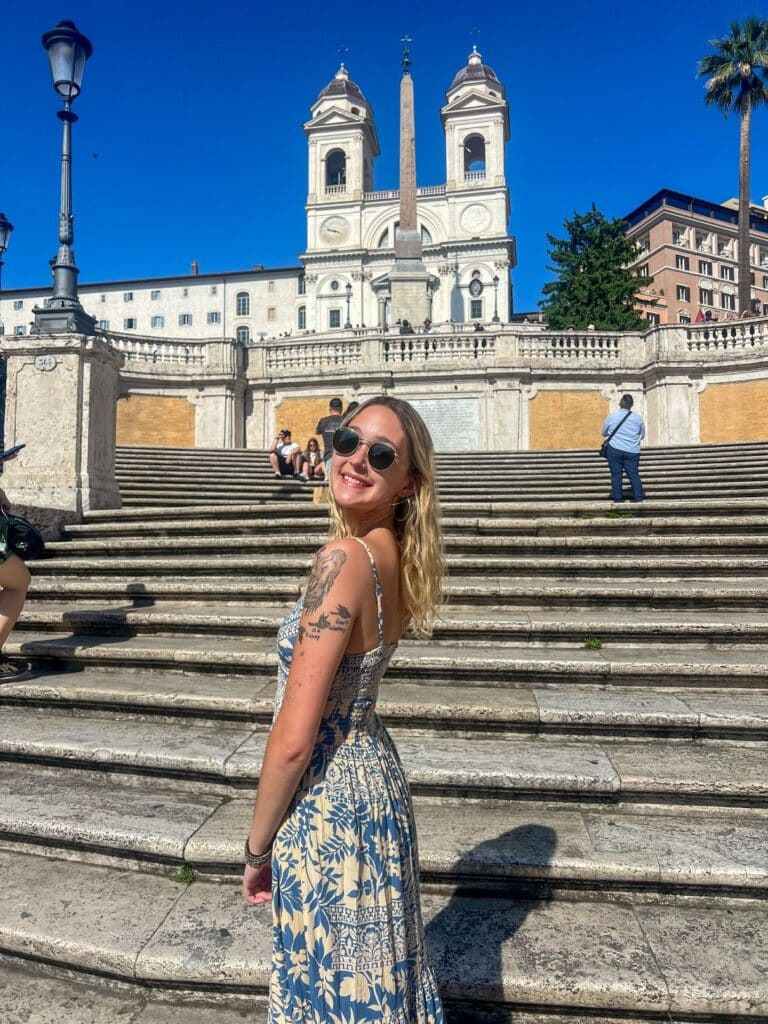 student in Rome