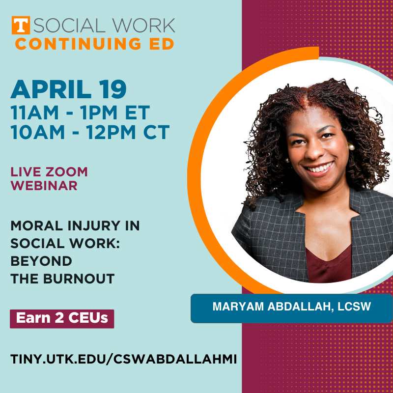 moral injury in social work beyond the burnout ceu event