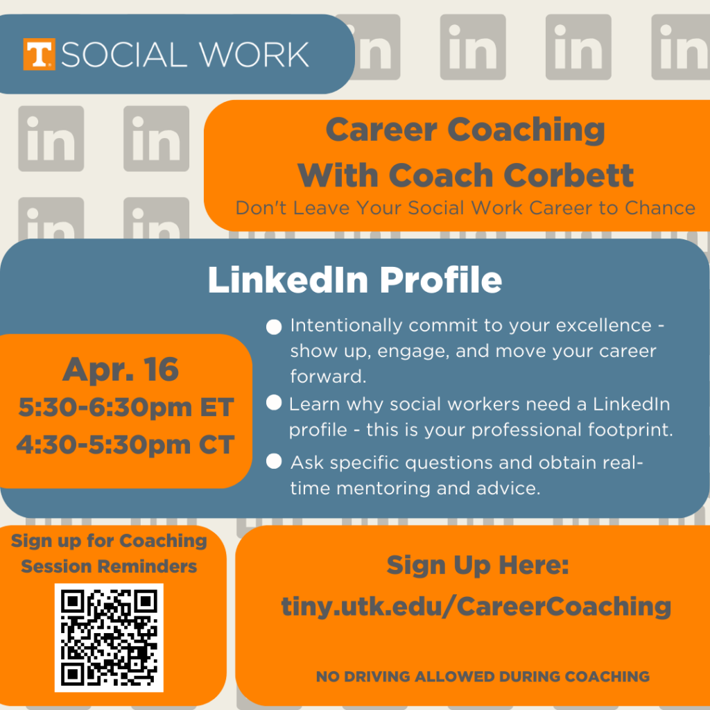 Career Coaching with Corbett LinkedIn Profile