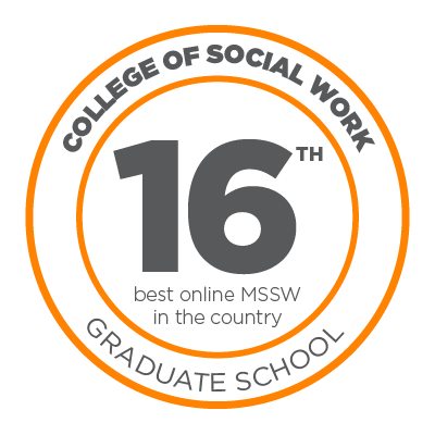 college of social work MSSW graduate school ranked 16th best in the country 